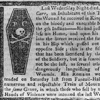 Obituary of Patrick Carr, 1770; Wikimedia Commons