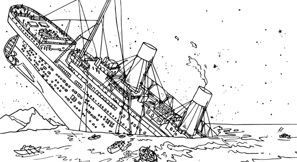 Colour the Titanic